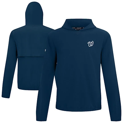 Men's Levelwear Navy Washington Nationals Action Insignia 2.0 Pullover Hoodie