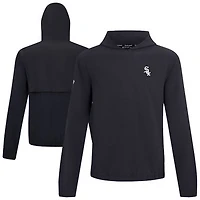 Men's Levelwear Black Chicago White Sox Action Insignia 2.0 Pullover Hoodie
