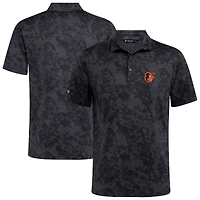 Men's Levelwear Black Baltimore Orioles Whisper Insignia 2.0 Polo