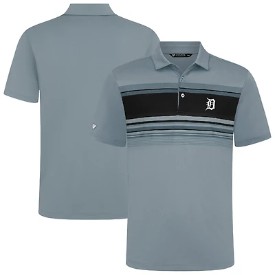 Men's Levelwear Gray Detroit Tigers Onward Insignia 2.0 Polo