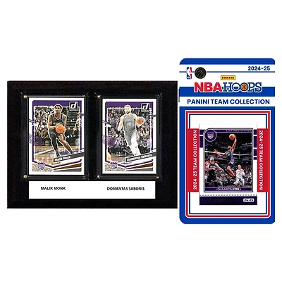 Sacramento Kings 6" x 8" Player Plaque & 2024 Team Trading Card Set