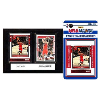 Chicago Bulls 6" x 8" Player Plaque & 2024 Team Trading Card Set