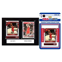 Chicago Bulls 6" x 8" Player Plaque & 2024 Team Trading Card Set