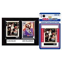 New Orleans Pelicans 6" x 8" Player Plaque & 2024 Team Trading Card Set