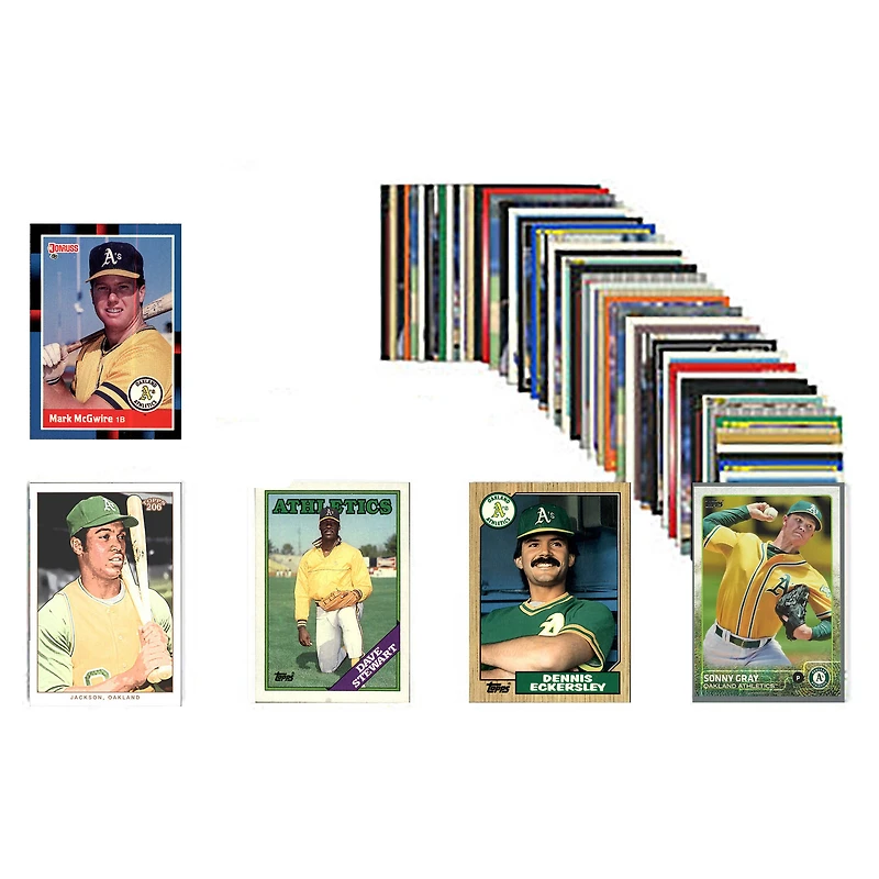 Athletics Trading Card 50-Count Set