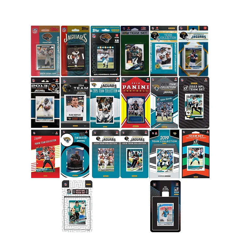 Jacksonville Jaguars Trading Card Team Sets