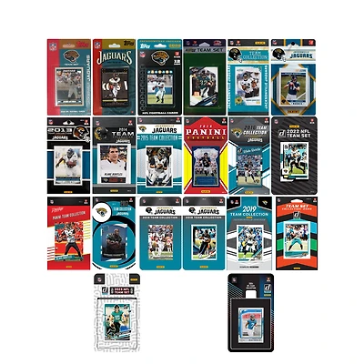 Jacksonville Jaguars Trading Card Team Sets