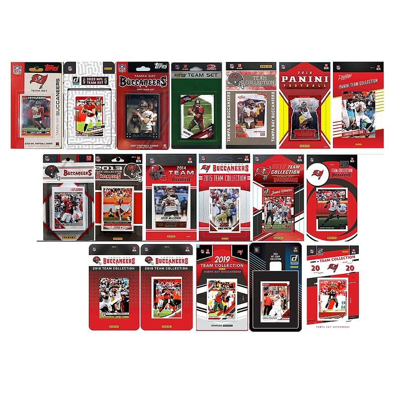 Tampa Bay Buccaneers Trading Card Team Sets