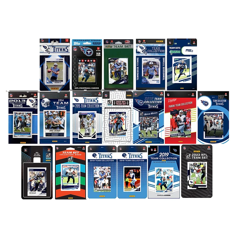 Tennessee Titans Trading Card Team Sets