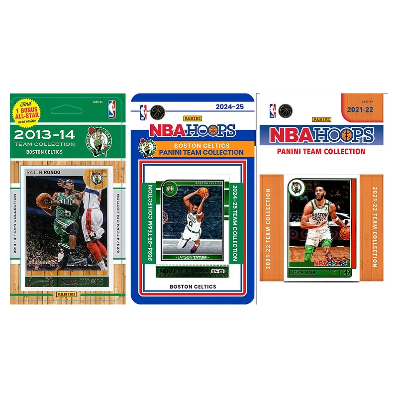Boston Celtics Trading Card Team Sets
