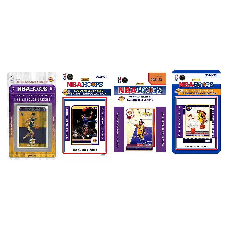 Los Angeles Lakers Trading Card Team Sets