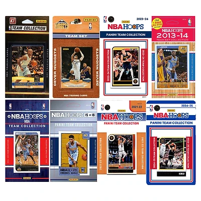 Denver Nuggets Trading Card Team Sets