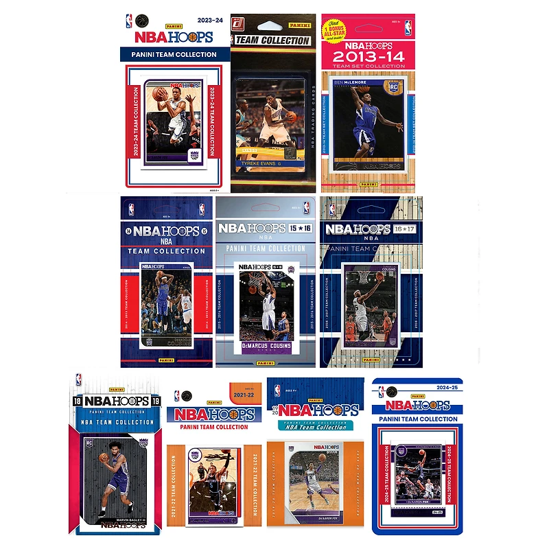 Sacramento Kings Trading Card Team Sets
