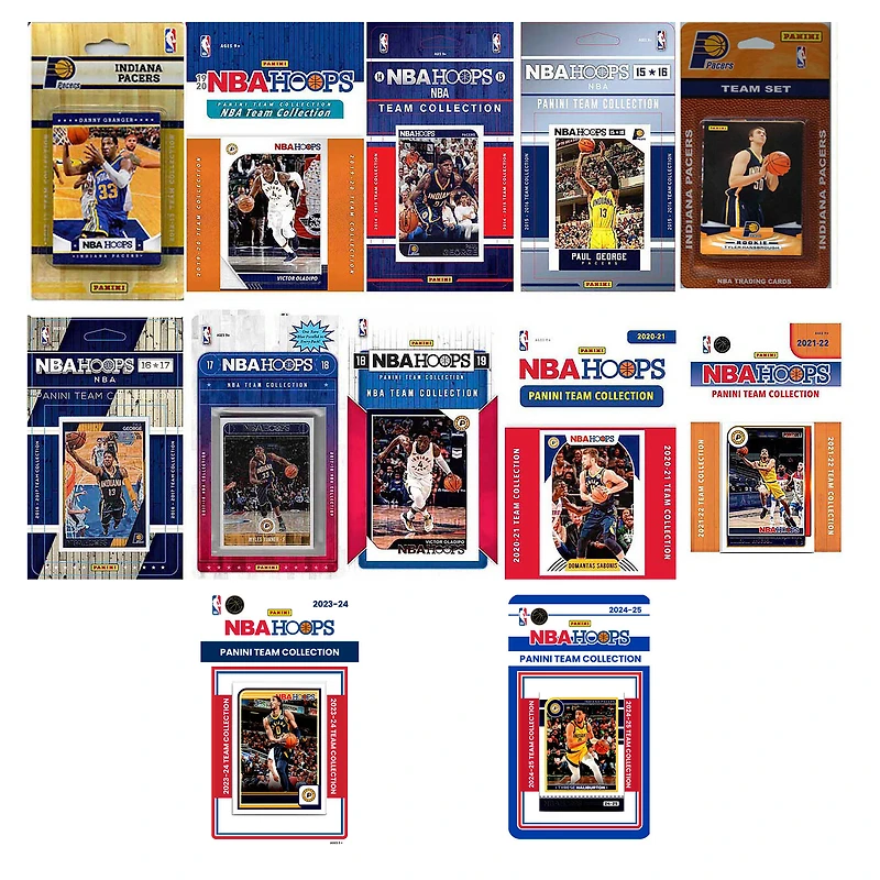 Indiana Pacers Trading Card Team Sets