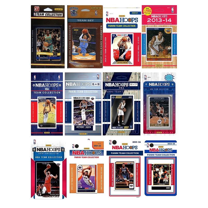 New Orleans Pelicans Trading Card Team Sets