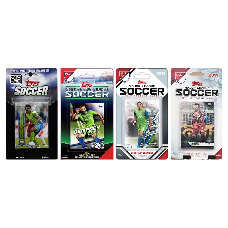 Seattle Sounders FC Trading Card Team Sets
