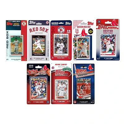 Boston Red Sox Trading Card Team Sets