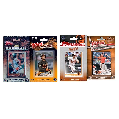 Baltimore Orioles Trading Card Team Sets