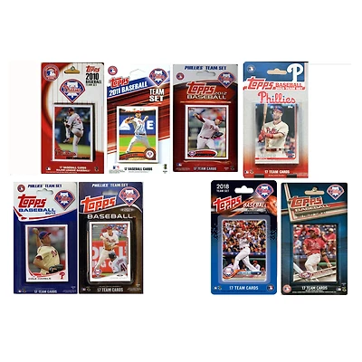 Philadelphia Phillies Trading Card Team Sets
