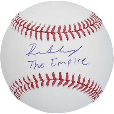 Roman Anthony Boston Red Sox Autographed Baseball with "The Empire" Inscription