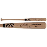 Cal Raleigh Seattle Mariners Autographed Blonde Rawlings Pro Bat with "Big Dumper" Inscription