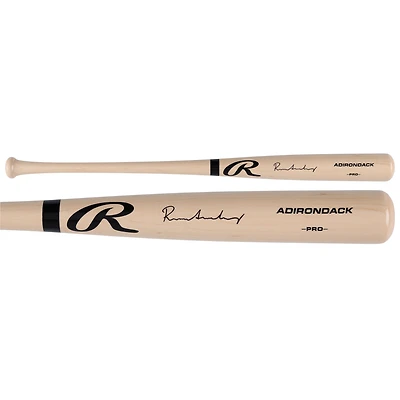 Roman Anthony Boston Red Sox Autographed Blonde Rawlings Pro Bat