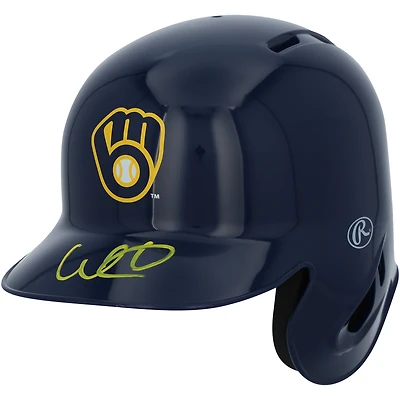 William Contreras Milwaukee Brewers Autographed Mini Batting Helmet
