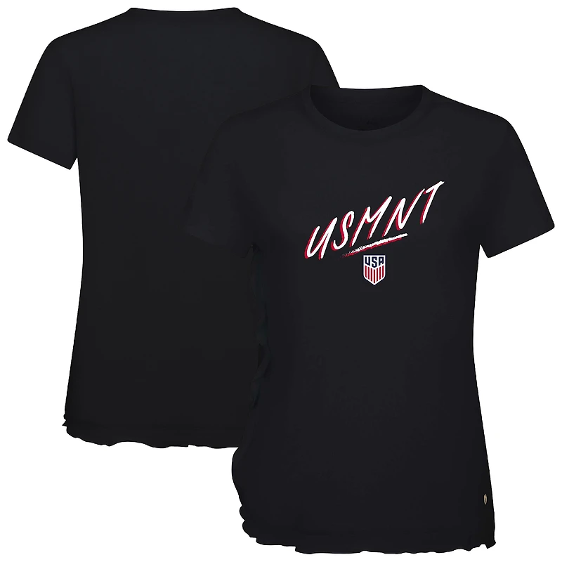 Women's Levelwear  Black USMNT Airflow Sizzle T-Shirt