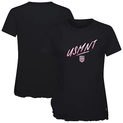Women's Levelwear  Black USMNT Airflow Sizzle T-Shirt