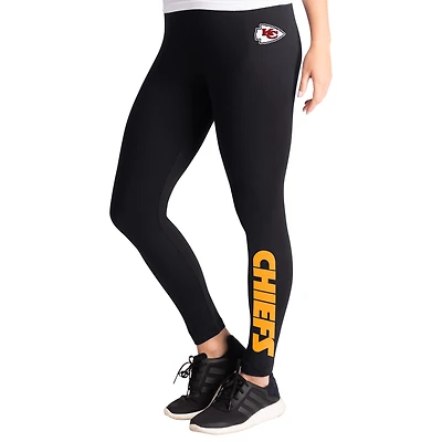 Women's G-III 4Her by Carl Banks Black Kansas City Chiefs Pregame Leggings