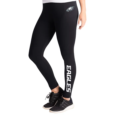 Women's G-III 4Her by Carl Banks Black Philadelphia Eagles Pregame Leggings
