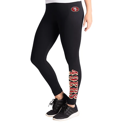 Women's G-III 4Her by Carl Banks Black San Francisco 49ers Pregame Leggings