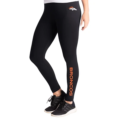 Women's G-III 4Her by Carl Banks Black Denver Broncos Pregame Leggings