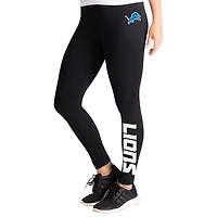 Women's G-III 4Her by Carl Banks Black Detroit Lions Pregame Leggings