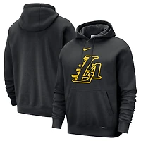 Men's Nike  Black Los Angeles Lakers 2025/26 City Edition Essential Logo Remix Hoodie