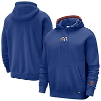 Men's Nike  Blue New York Knicks 2025/26 City Edition Courtside Remix Premium Hoodie