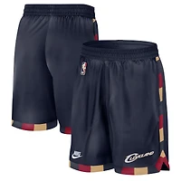 Men's Nike Navy Cleveland Cavaliers Classic Edition Hardwood Classics Premium DNA Shorts