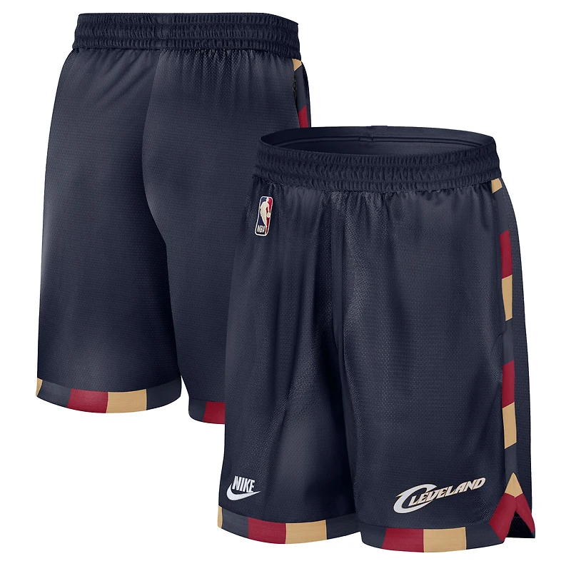 Men's Nike Navy Cleveland Cavaliers Classic Edition Hardwood Classics Premium DNA Shorts