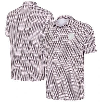 Men's Antigua White Sporting Kansas City Star Polo