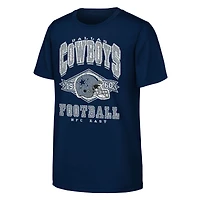 Youth Outerstuff  Navy Dallas Cowboys Kick Off T-Shirt