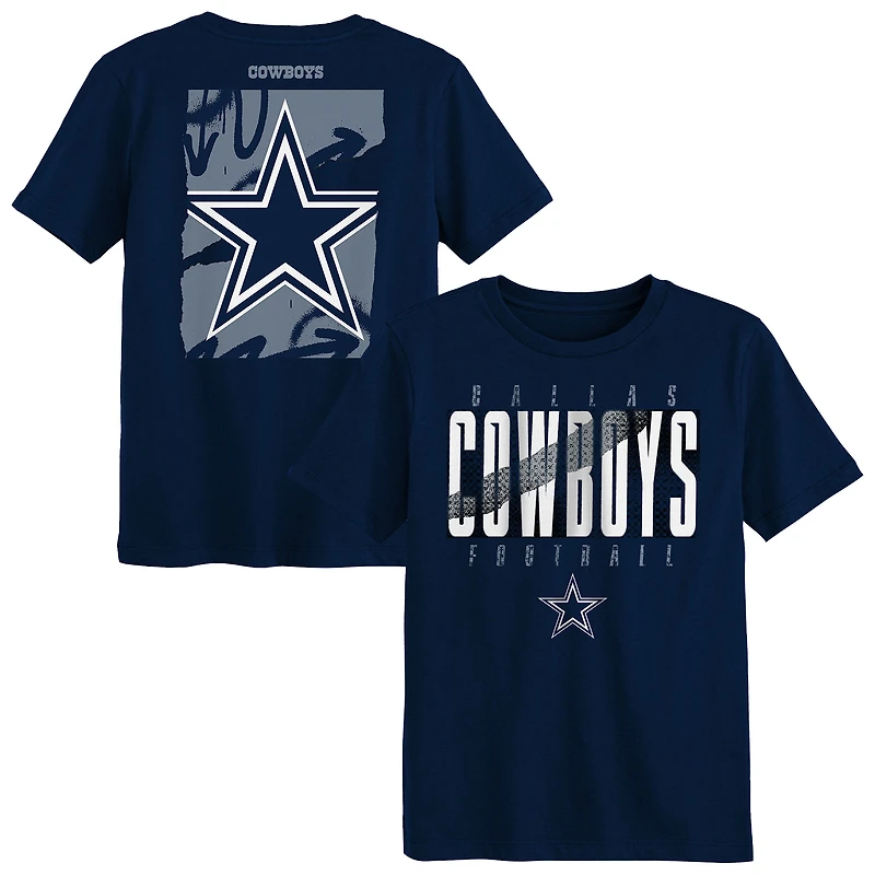 Preschool Outerstuff Navy Dallas Cowboys Posterize T-Shirt