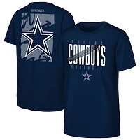 Youth Outerstuff Navy Dallas Cowboys Posterize T-Shirt