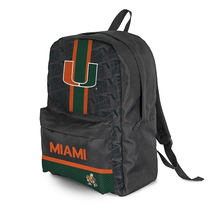 WinCraft Miami Hurricanes Team Backpack