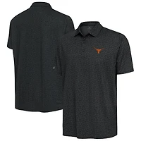 Men's Antigua Pewter Texas Longhorns Blooming Polo