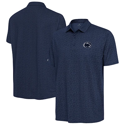 Men's Antigua Navy Penn State Nittany Lions Blooming Polo