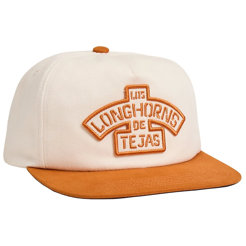 Men's Howler Brothers White/Texas Orange Texas Longhorns Snapback Hat