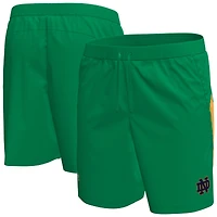 Men's Under Armour  Green Notre Dame Fighting Irish Woven Shorts