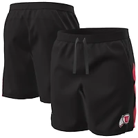 Men's Under Armour  Black Utah Utes Woven Shorts