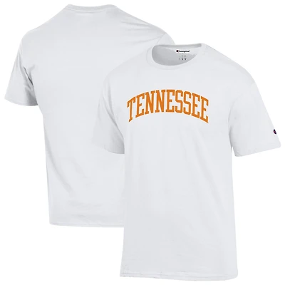 Men's Champion  White Tennessee Volunteers Basic Arch T-Shirt