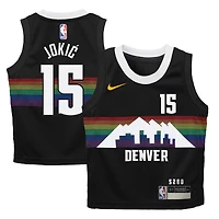 Preschool Nike Nikola Jokić Black Denver Nuggets 2025/26 City Edition Swingman Jersey